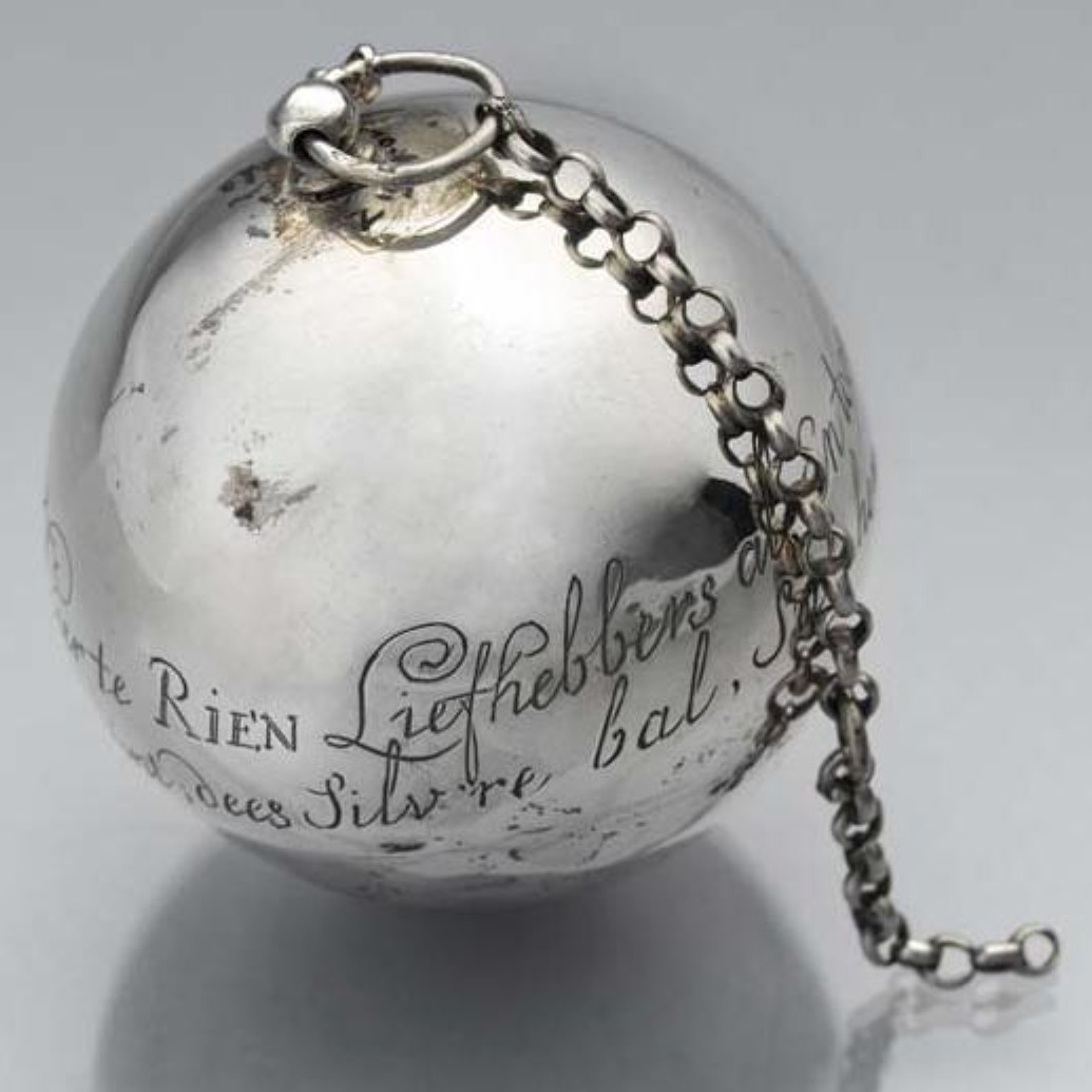 Zilveren kolfprijs. 1754