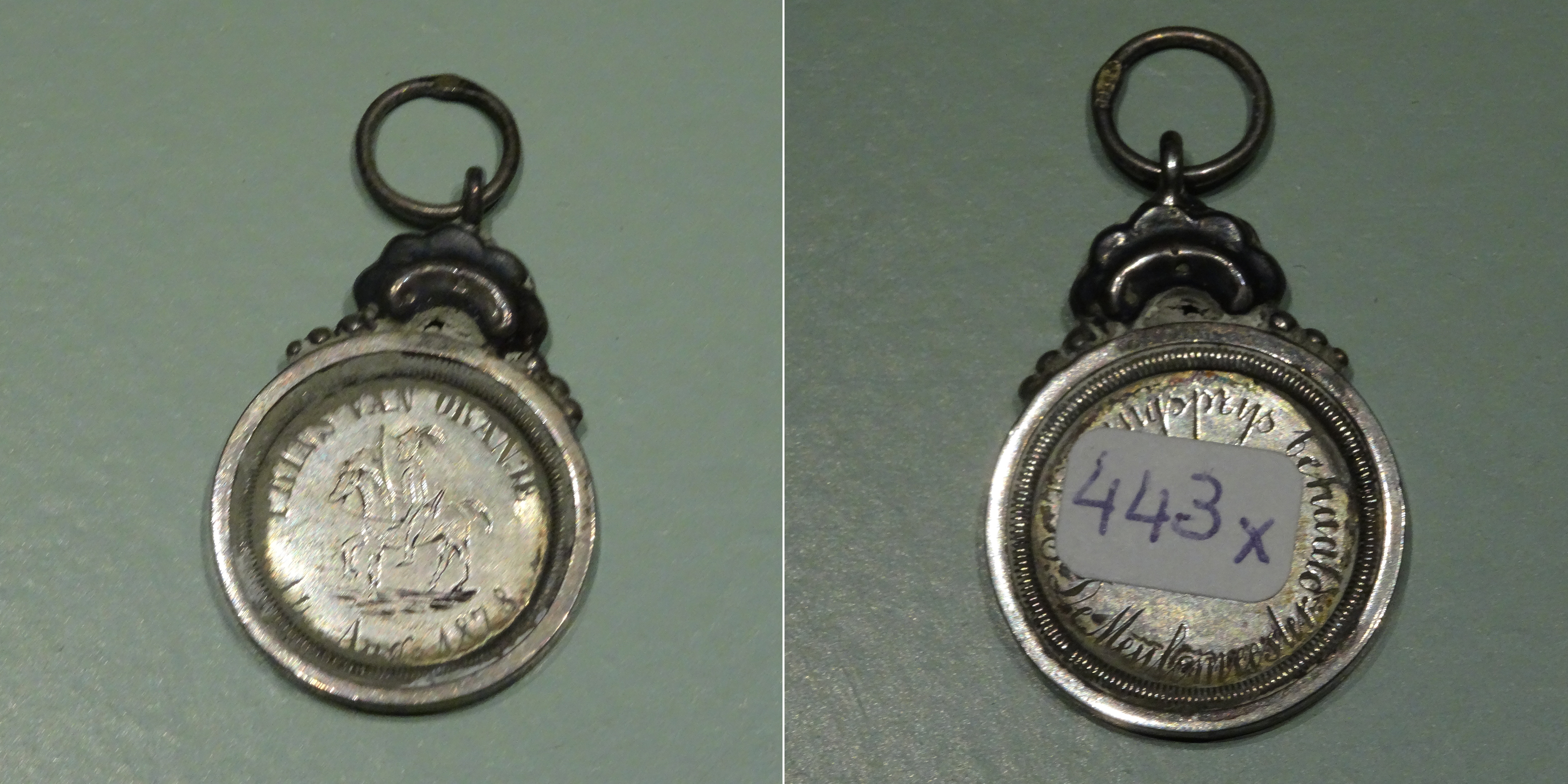 Prijsmedaille kolfsociëteit De Prins van Oranje te Goes. 1878