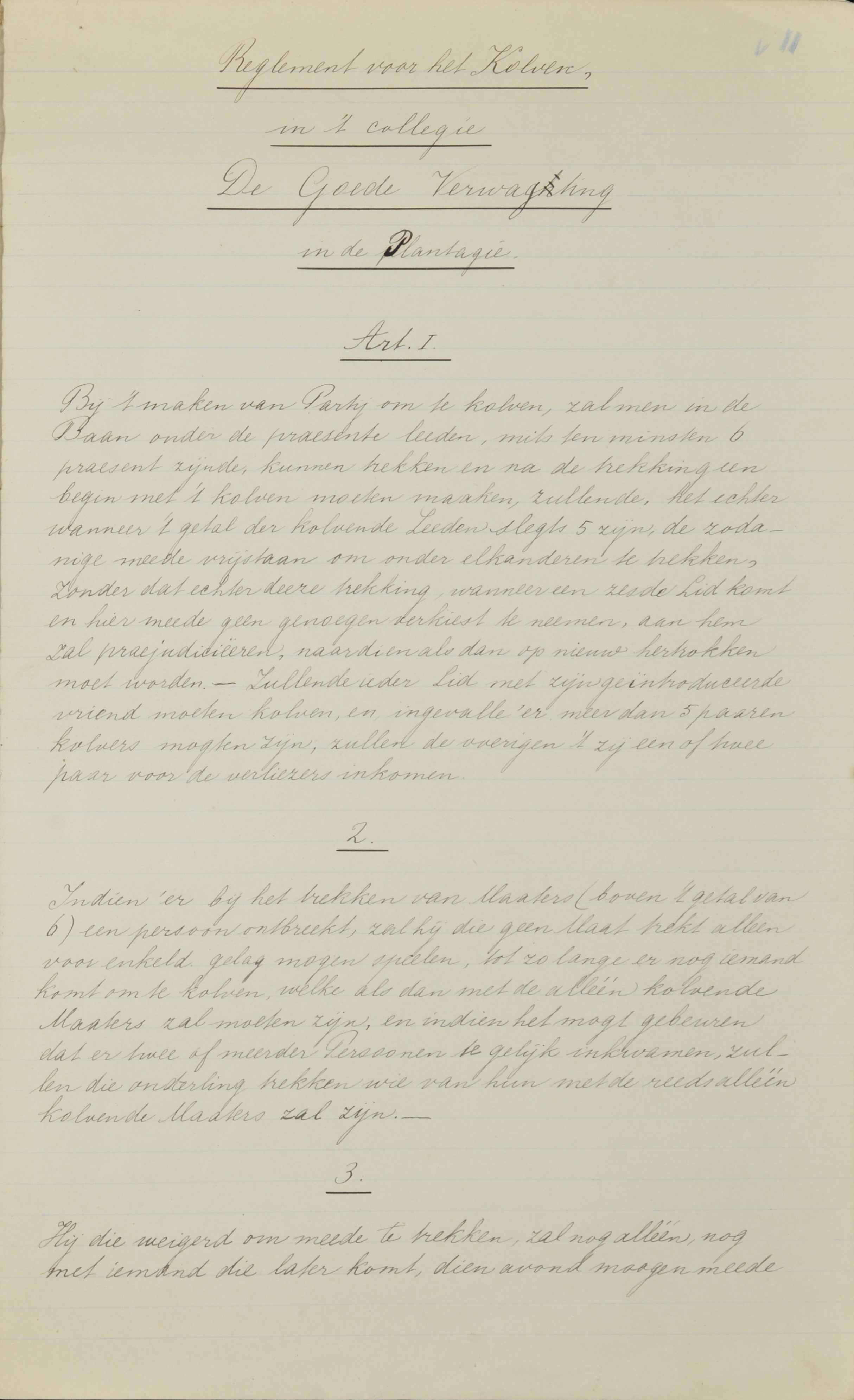 De Goede Verwagting. 1805