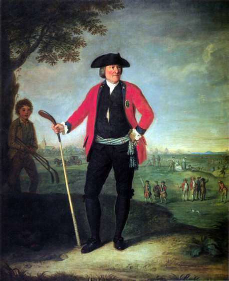 Golf, David Allan, William Inglis op de Leith Links