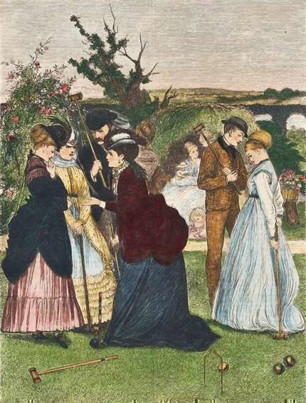 Croquet. 1870
