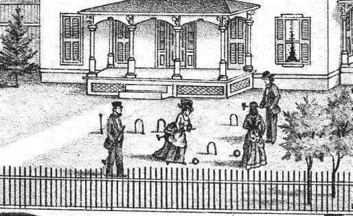 Croquet, Perry Guile’s house. 1876