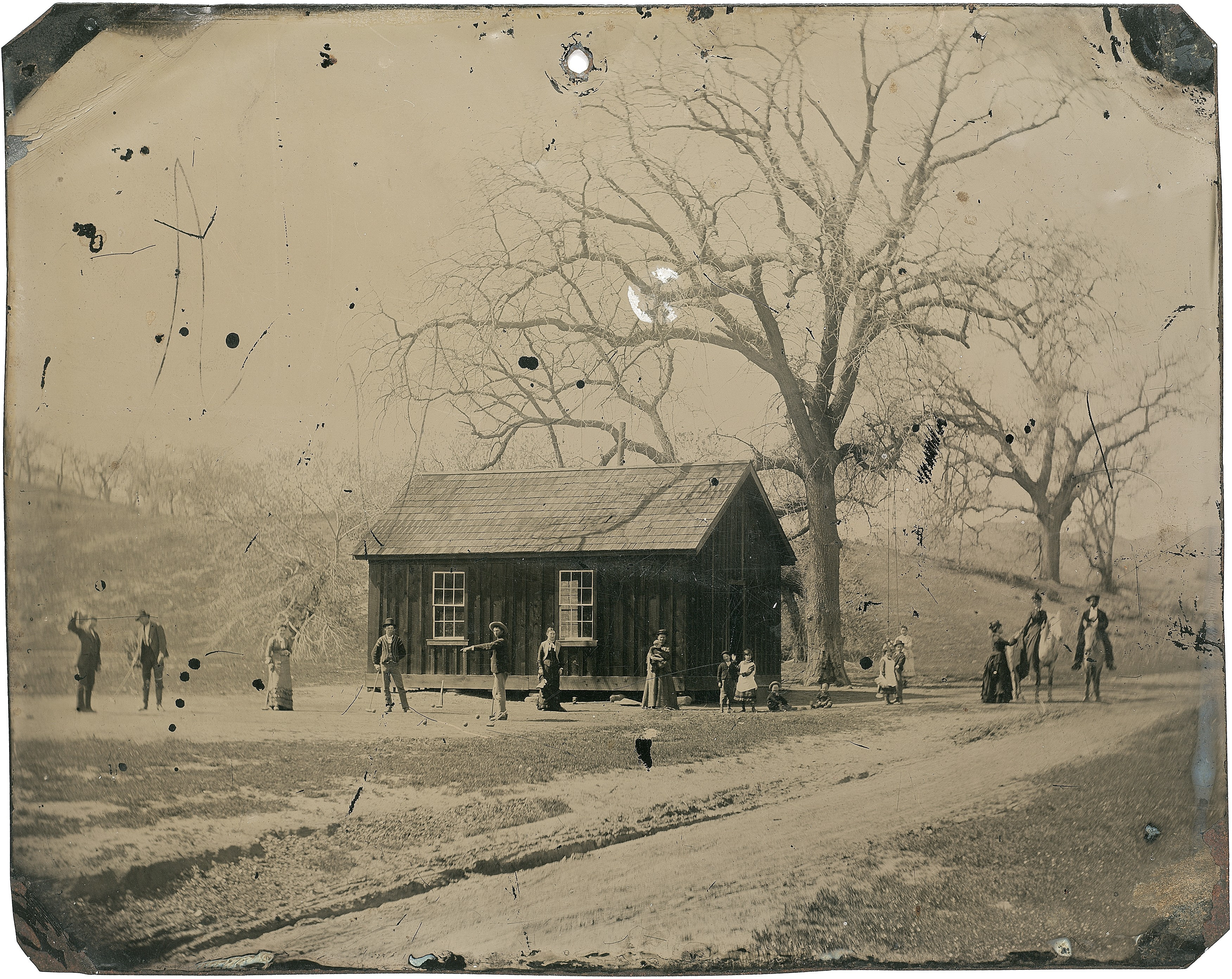 Croquet, Billy the Kid. 1878