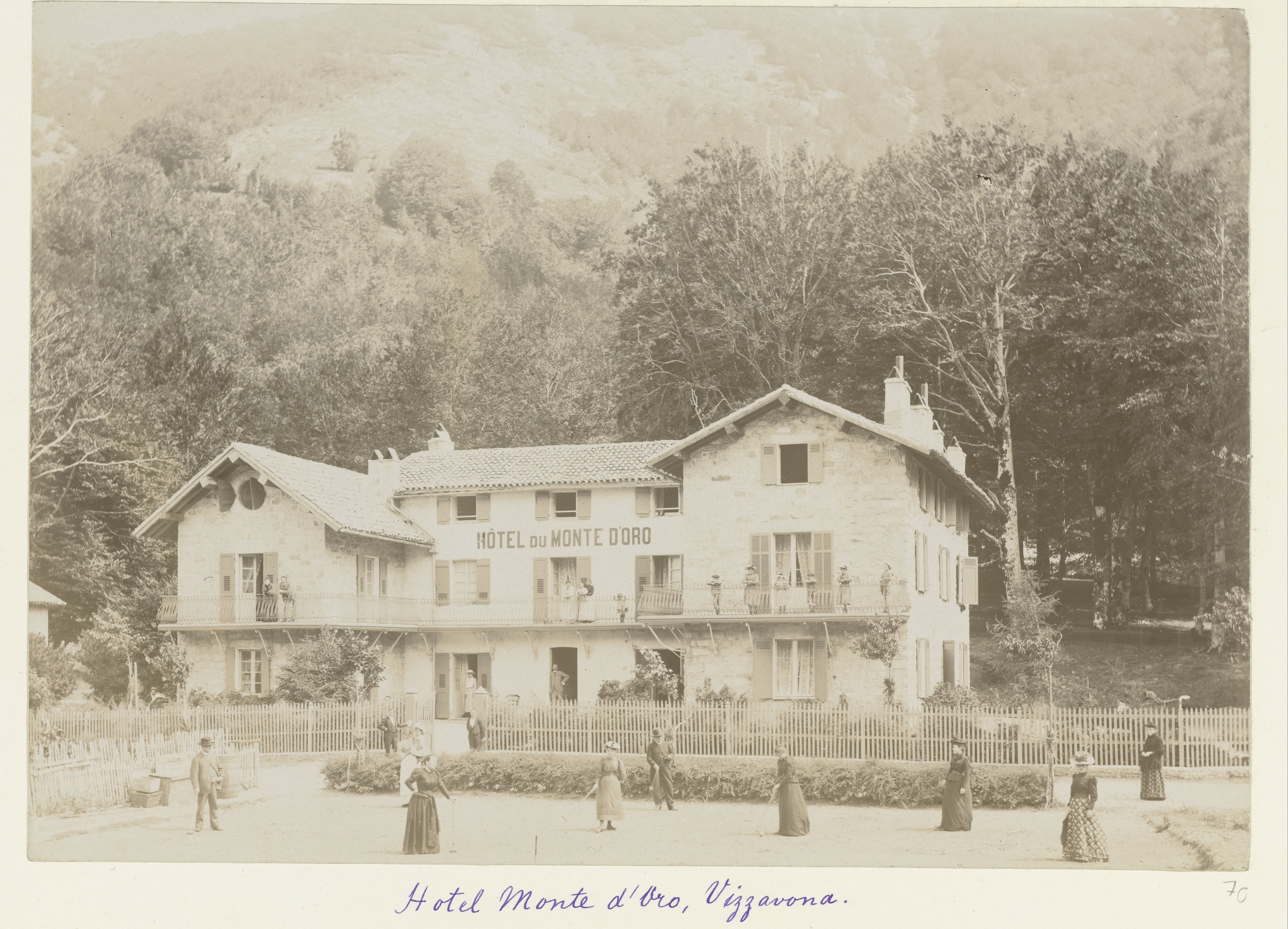 Croquet, Henry Pauw van Wieldrecht, Hotel du Monte d'Oro. 1886-1896