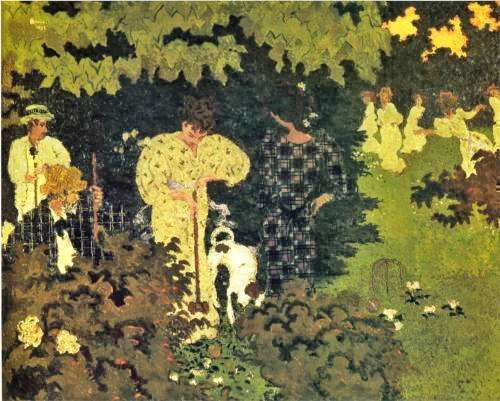 Croquet, Pierre Bonnard. 1892