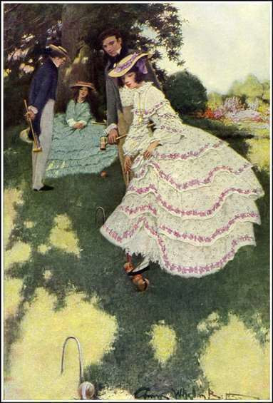 Croquet, Anna Whelan Betts. 1904