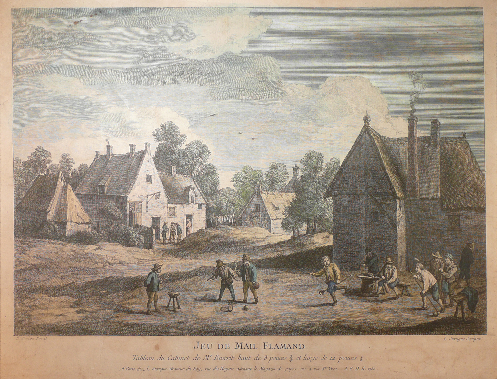 Beugelen. 1750