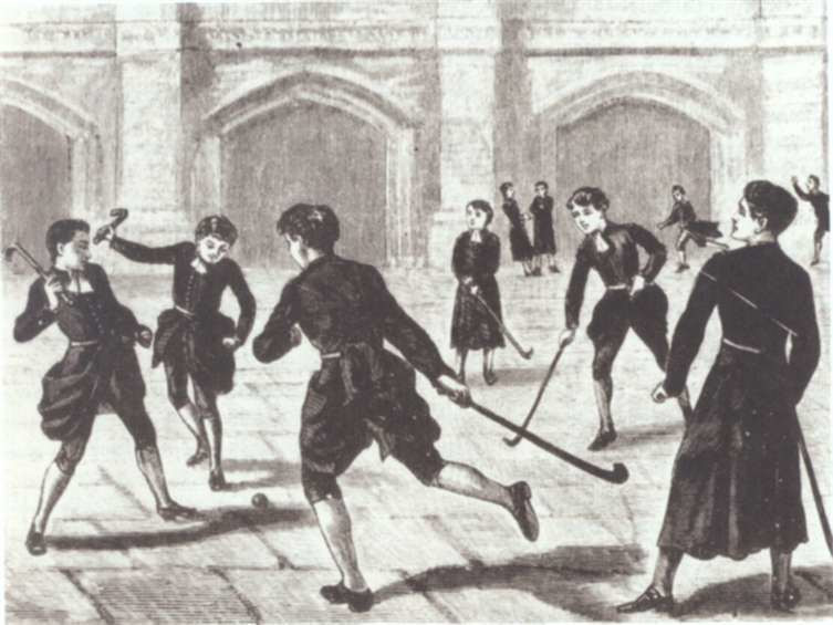 Hockey. 1883