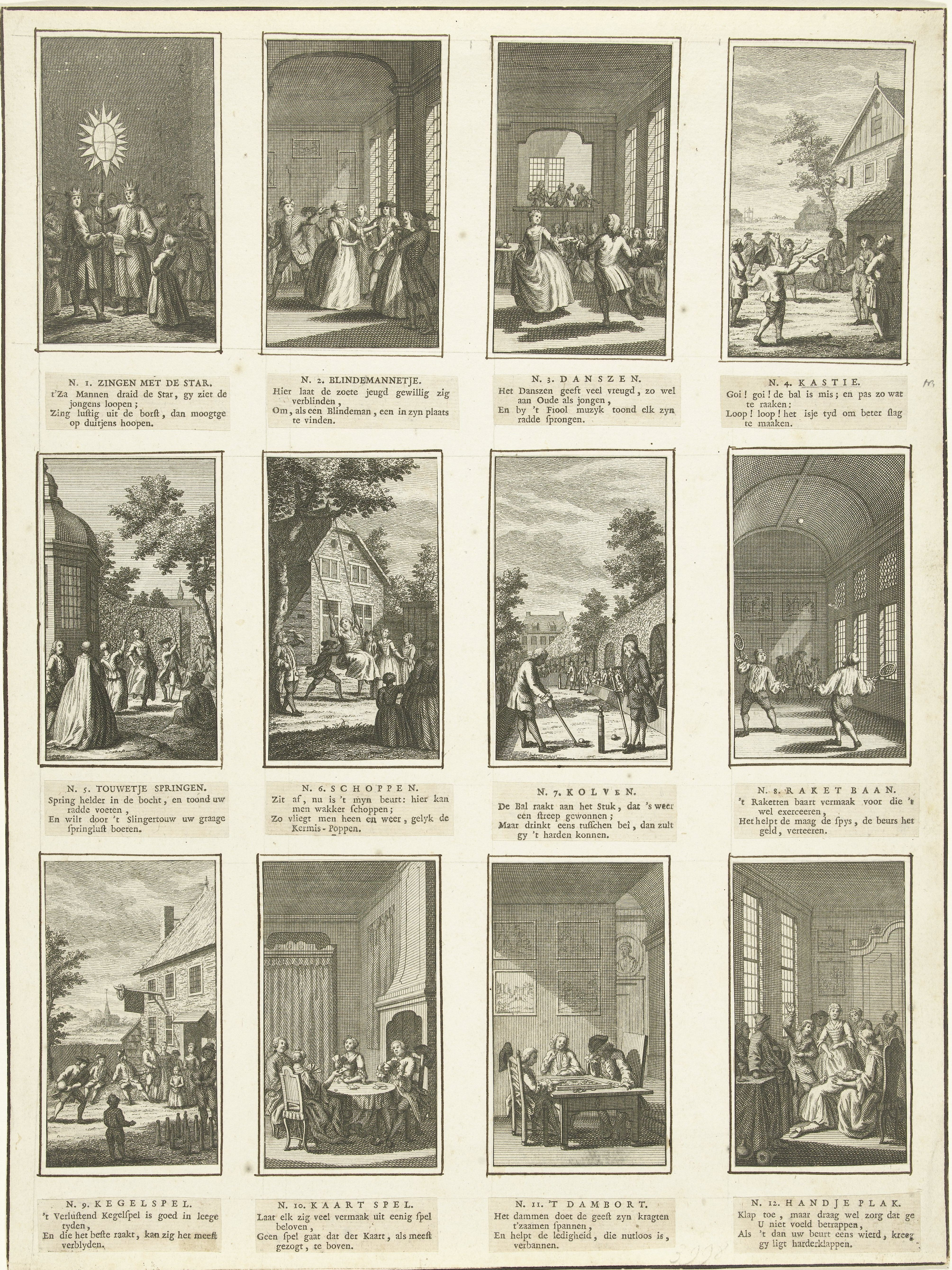 Jan Casper Philips, Kolfbaan. Kolom 3 rij 2. Ca. 1750