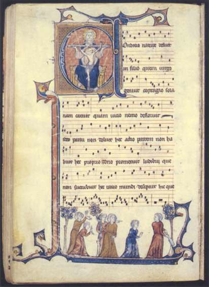 Sheet Music, Chansonniers de Montpellier. 1280-290