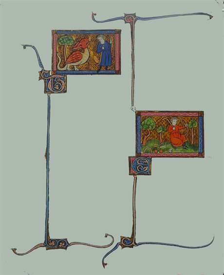 Book of Hours, Iovenes. Last decade 13th century