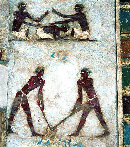 'Hockey'. Ca. 2600 v. Chr.