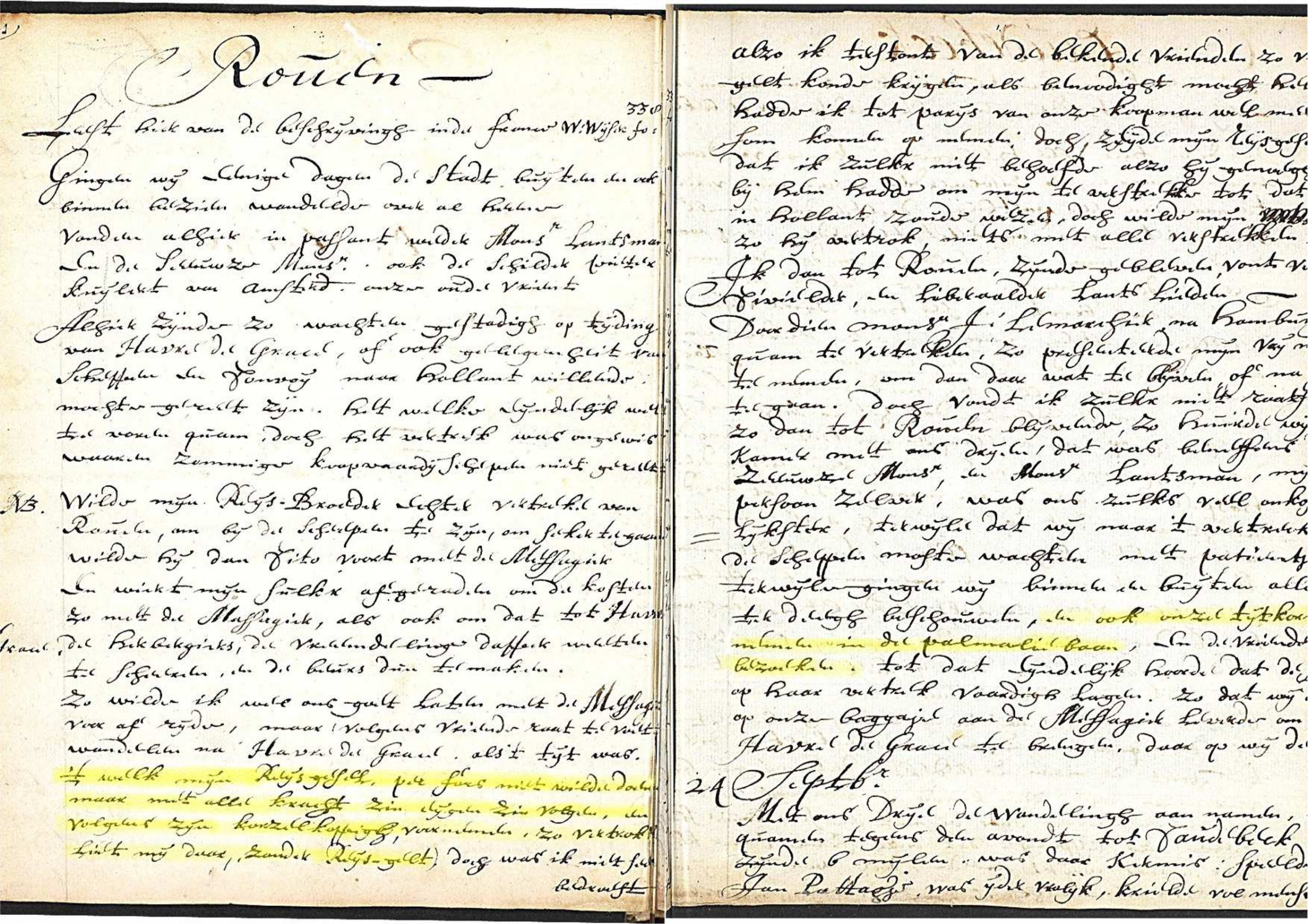 Paille Maille, France / Nederlands. 1646