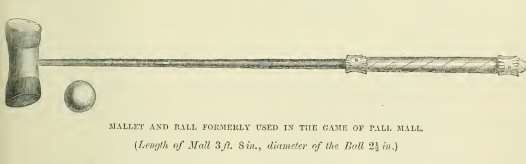 Mallet with ball