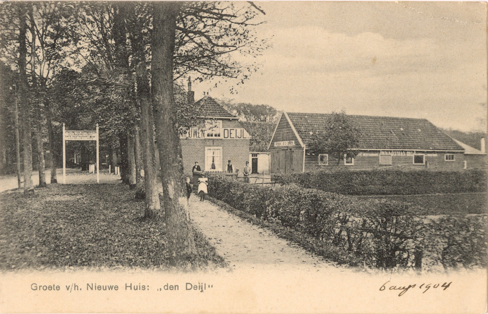 Kolfbaan Wassenaar. 1904