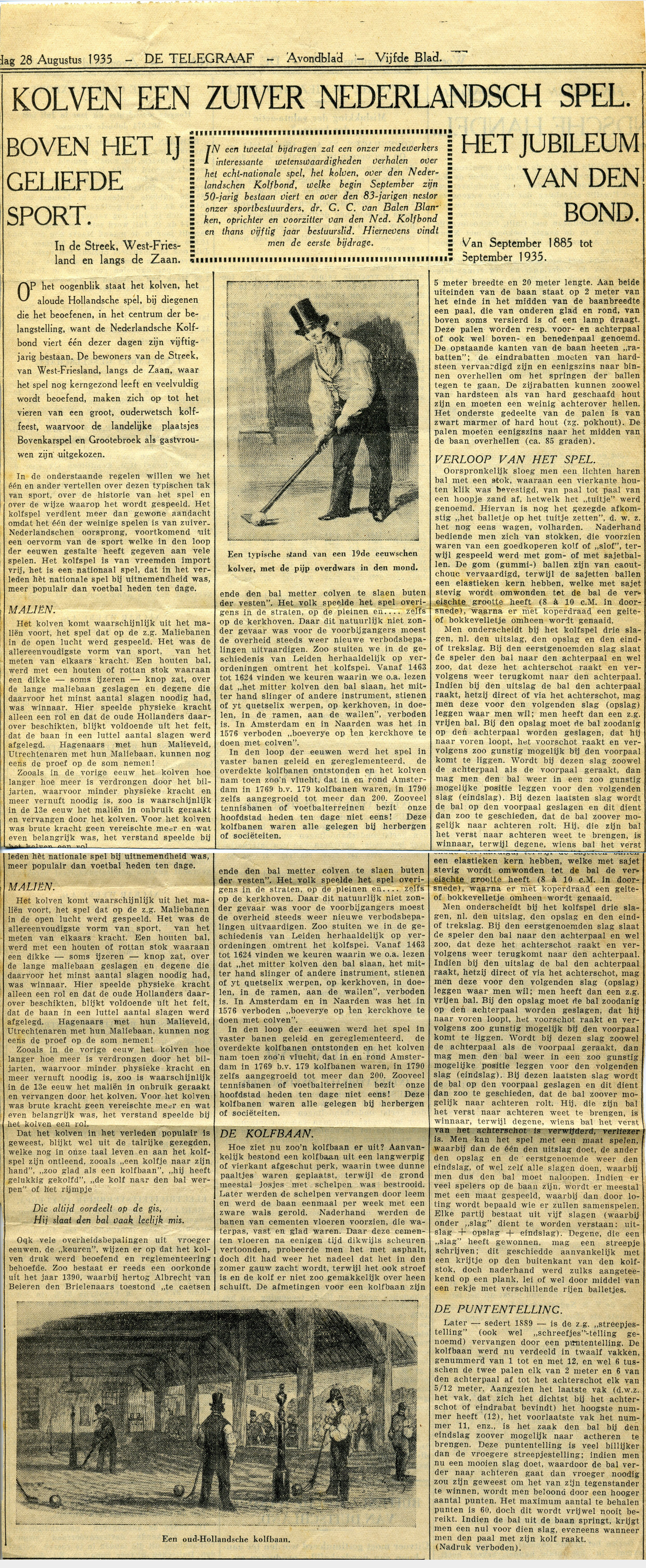 De Telegraaf. 28 augustus 1935