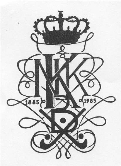 Logo KNKB. Na 1985
