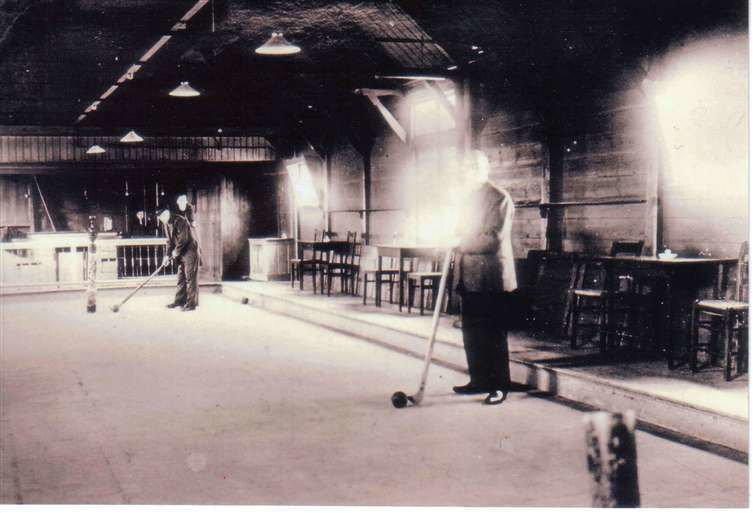 De Landbouw (of café Halfweg?), Hoogkarspel. Ca. 1890