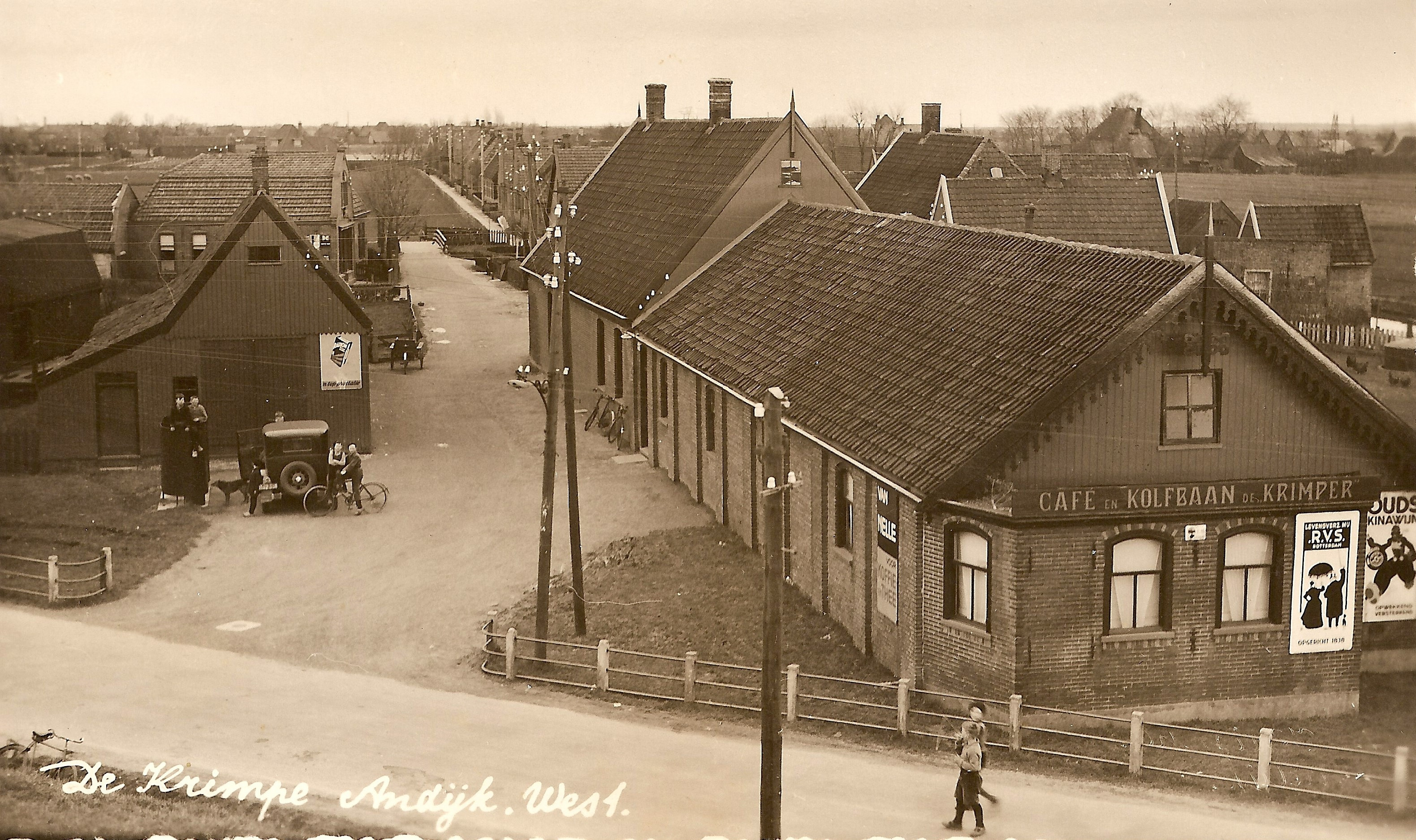 De Krimper, Andijk. Ca. 1900