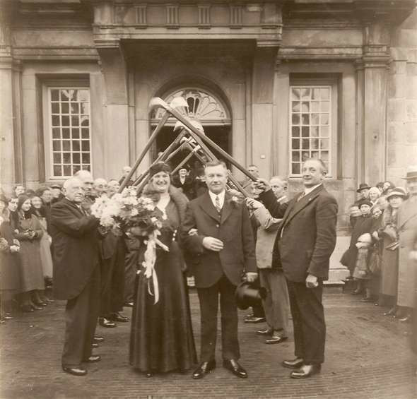 Dirk Desmeth, Sta Vast, Grootebroek. 1933