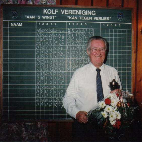 Piet van Bergen, Aan is Winst, Kan tegen Verlies. Vermoedelijk ca. 1985