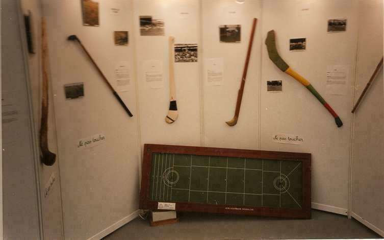 Tentoonstelling Ajaccio Corsica. Ca. 1989