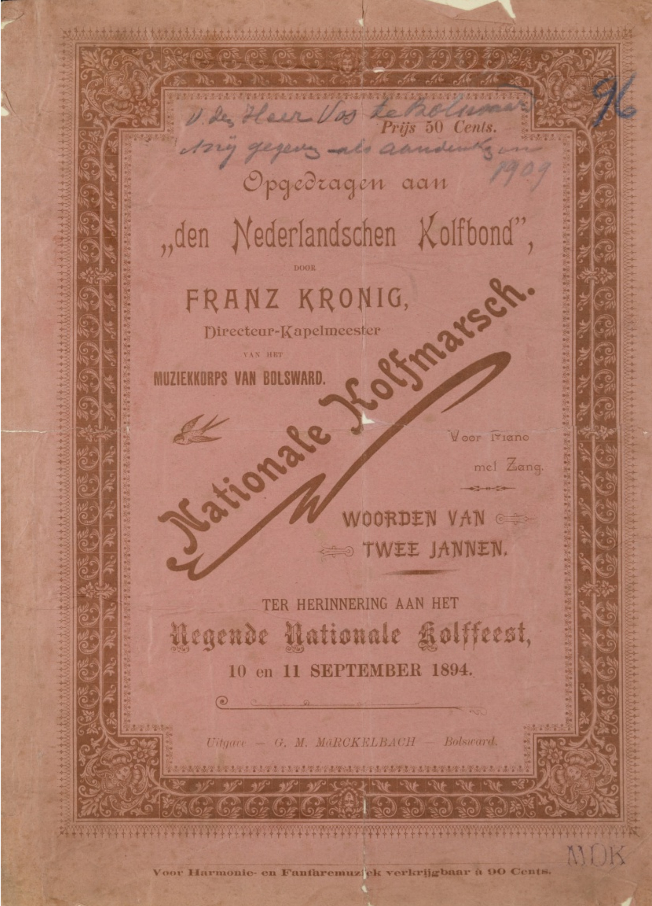 Nationale Kolfmarsch - 1894