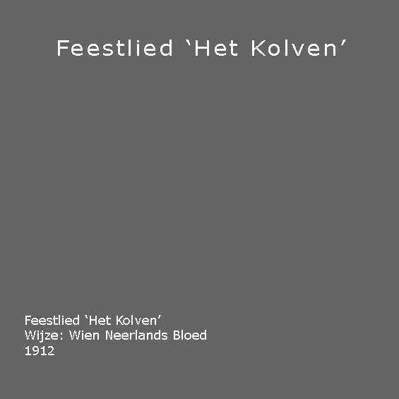 Feestlied. 1912