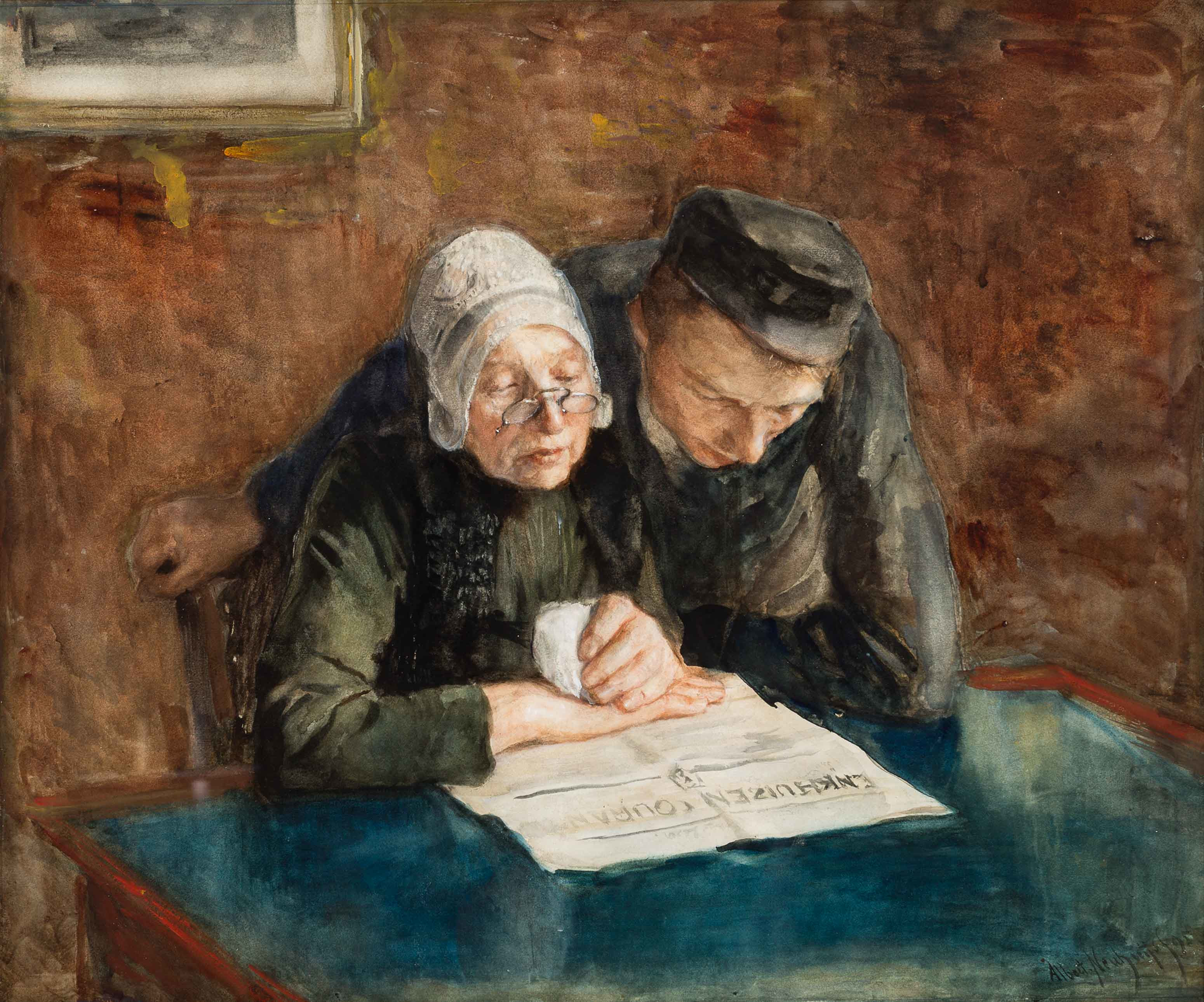 Albert Neuhuys, ​De Enkhuizer Courant. 1895