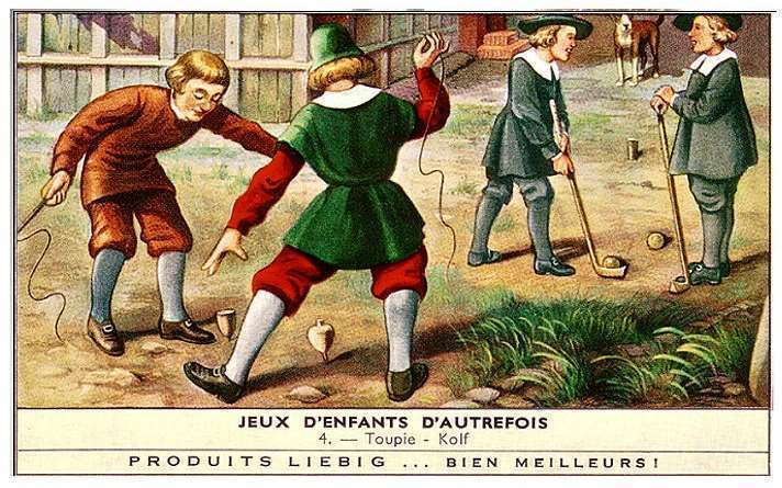 Reclametekening Liebig. 1950-1960