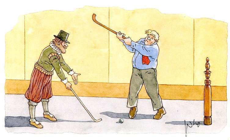 Wim H. Hoogendijk, Cartoon, St. Eloyen Gasthuis. 2002