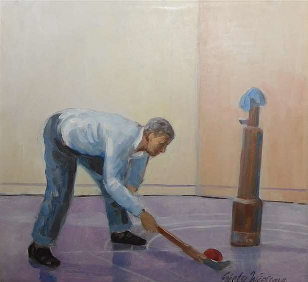 Sietse Wiersma, Kolfbaan Oudkarspel