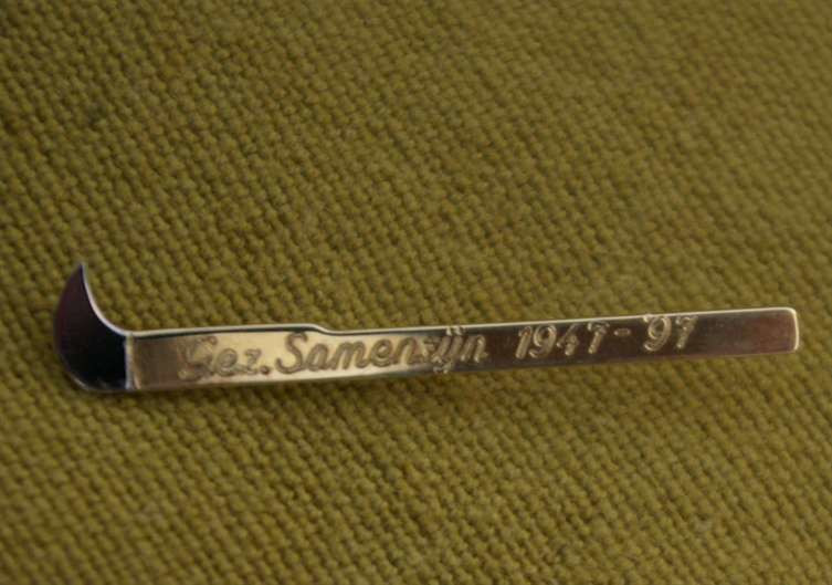 Gouden kolfspeld, Piet Woestenburg, Gezellig Samenzijn. 1997