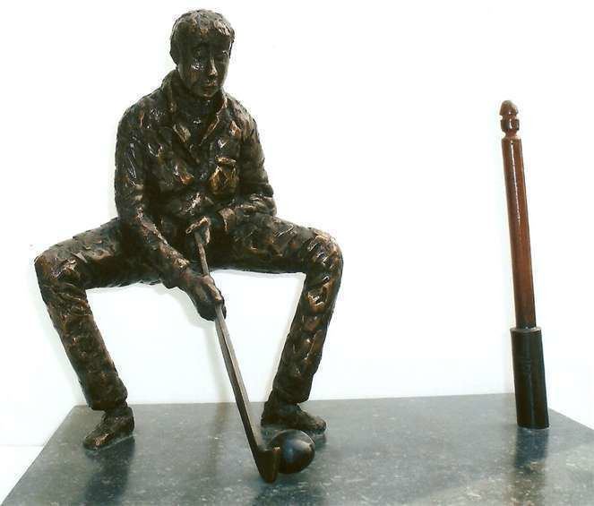 Jos en Sylvia van Onna, Bronzen kolver, Dirk Spijker. 2008