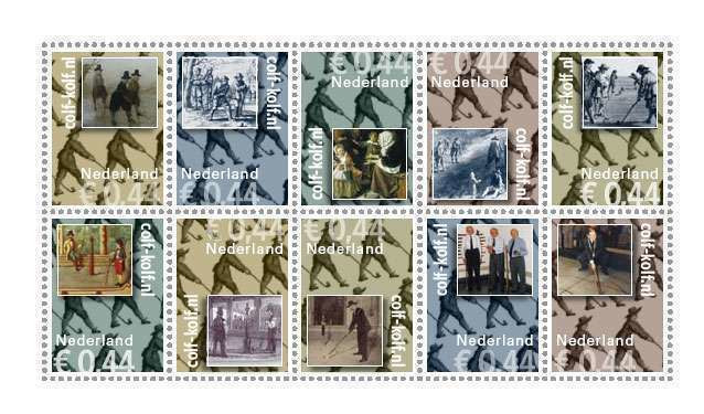 Gerard van der Krogt, Postzegelontwerp 1. 2009