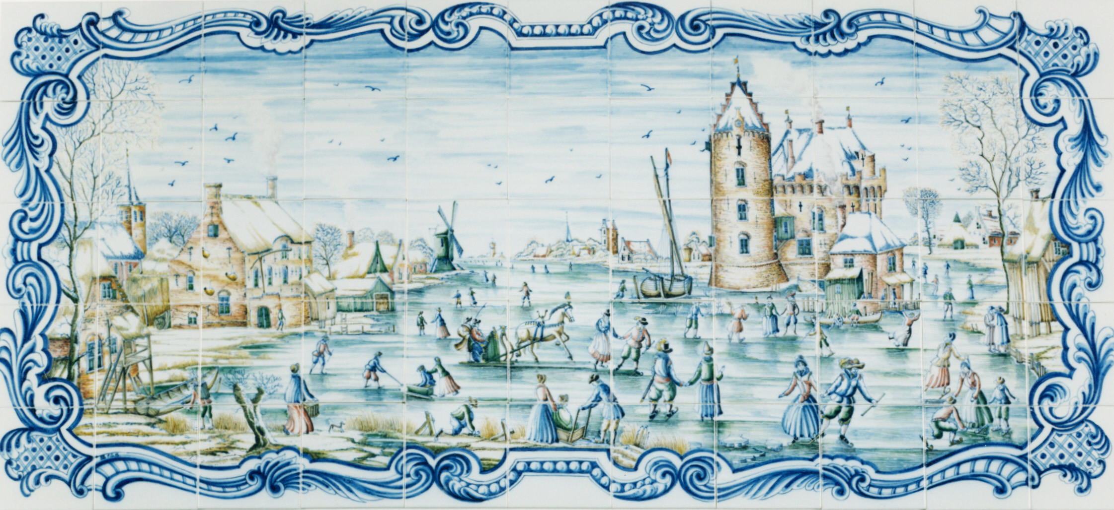 Tegelveld, 5 x 11, Harlingen. Ca. 2010