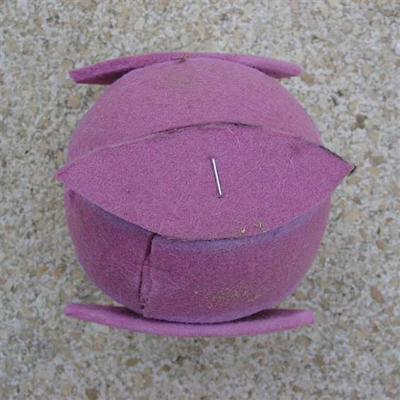 Jac. Jong, Halffabricaat vilten sajetbal