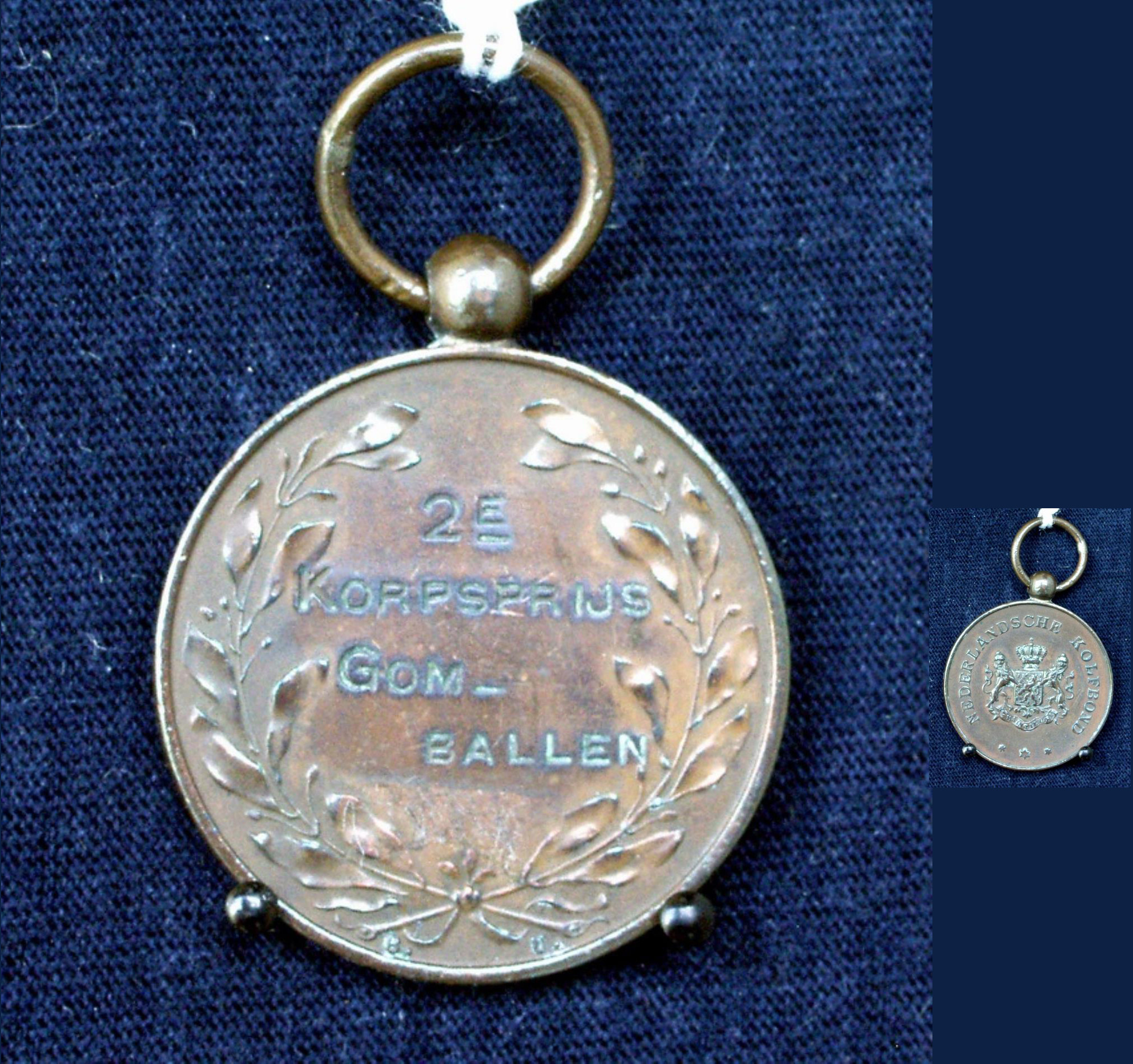 Tweede korpsprijs gomballen. Ca. 1900