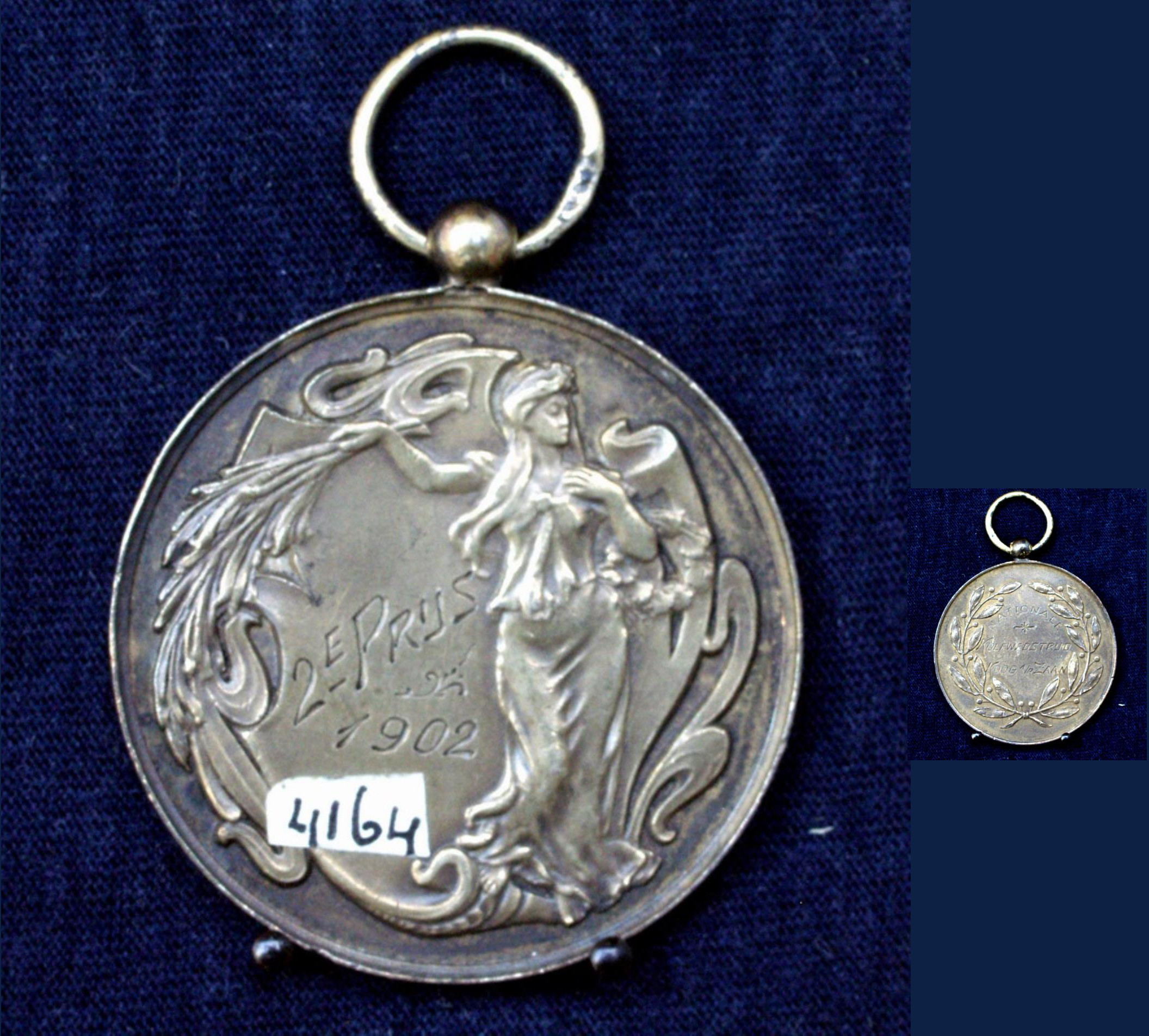 Bronzen medaille, Nationale Kolfwedstrijd, Koog aan de Zaan - 1902