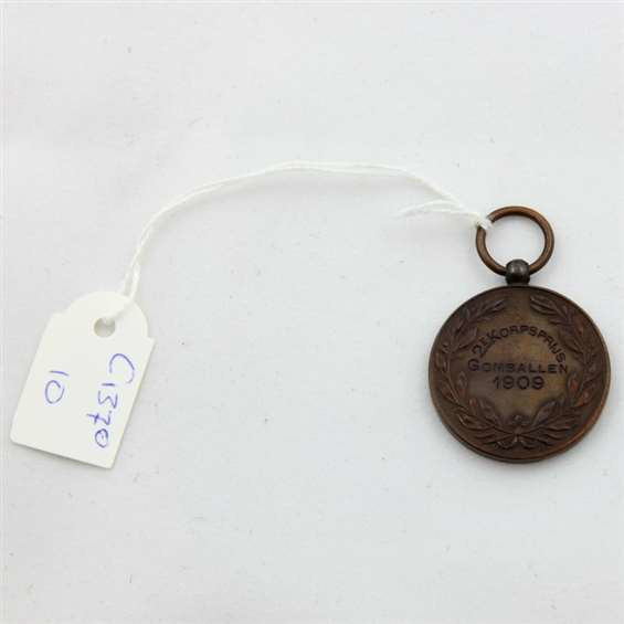Kolfmedaille, Kolfbond, Tweede korpsprijs, Gomballen. 1909