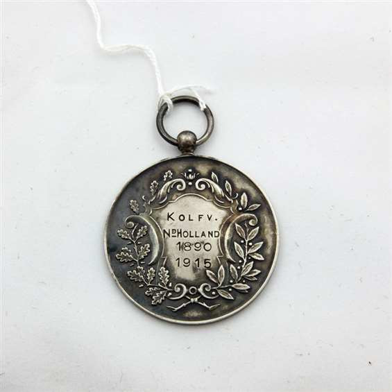 Zilveren gedenkpenning, Noord-Holland. 1915