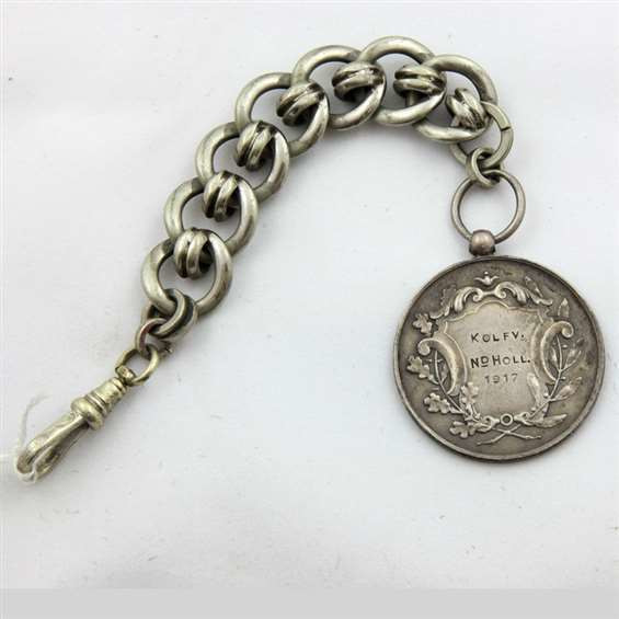 Zilveren gedenkpenning, Noord-Holland, Jac. Met. 1917