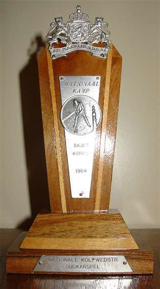 Nederlands kampioenschap, Eerste prijs sajet - 1964