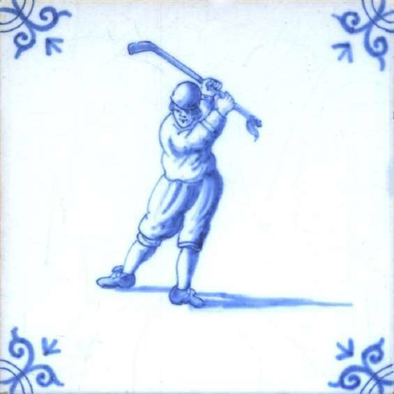 Tegel, Blauw. Westraven